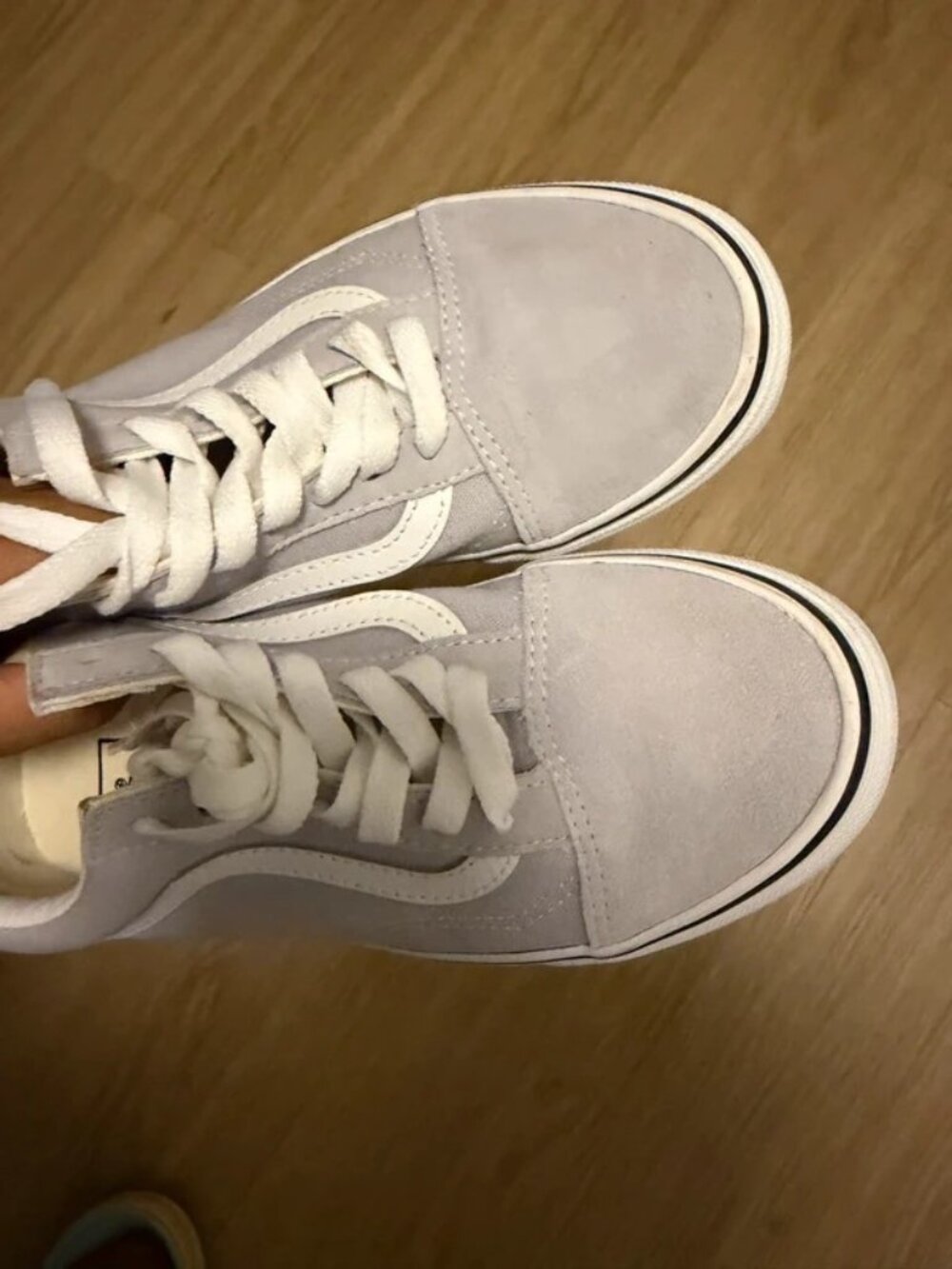 Vans Old Skool Sneakers - Light Gray - Women's US 6